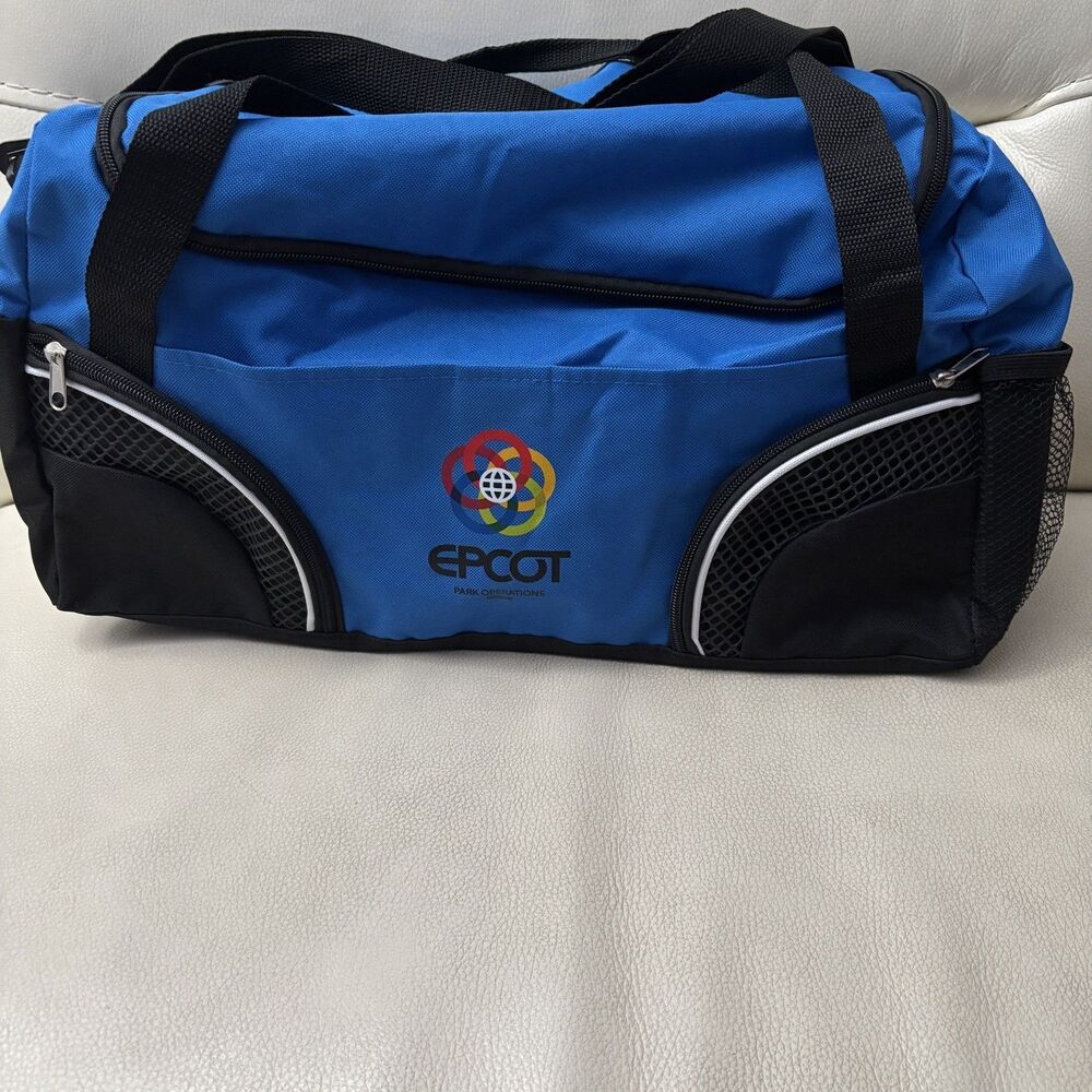Disney Epcot Park Operations Medium Size Duffle Bag With Shoulder Strap
